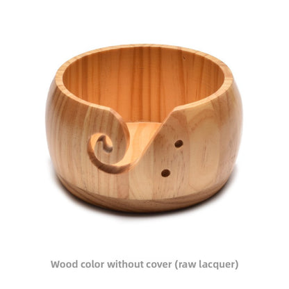 Wooden Yarn Bowl
