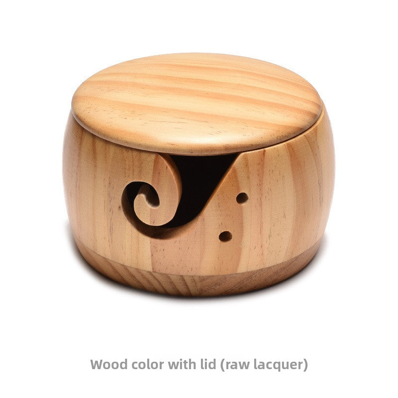 Wooden Yarn Bowl