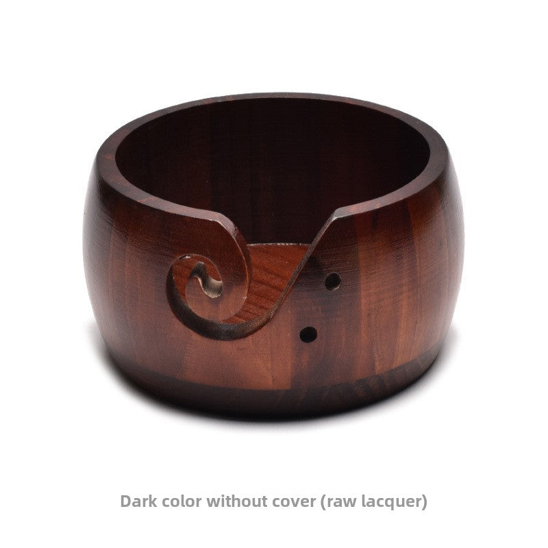 Wooden Yarn Bowl