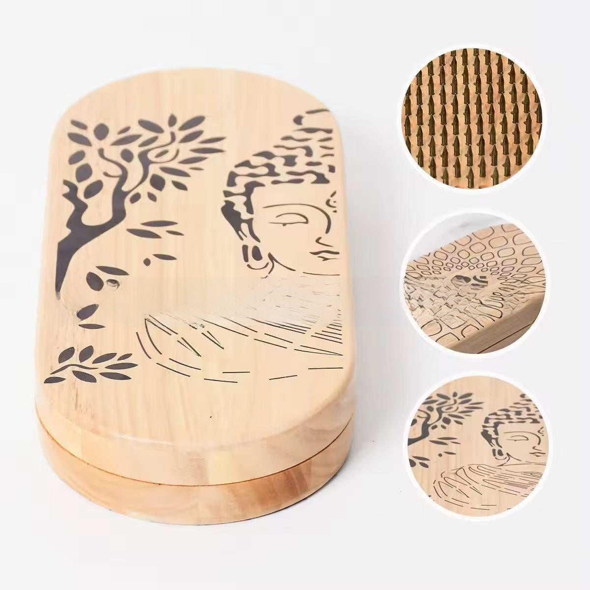 Wooden Yoga Foot Massage Acupressure Board