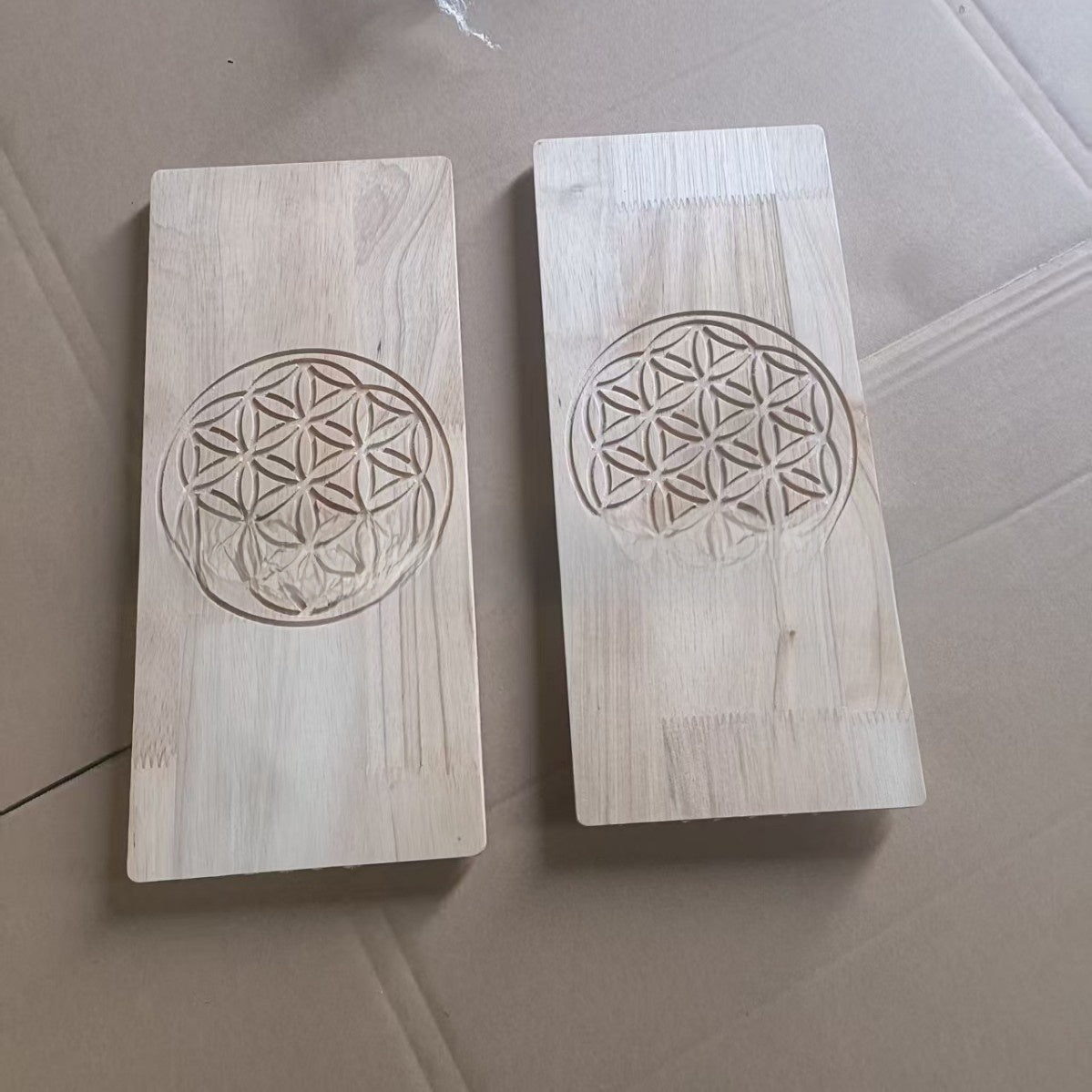 Wooden Yoga Foot Massage Acupressure Board