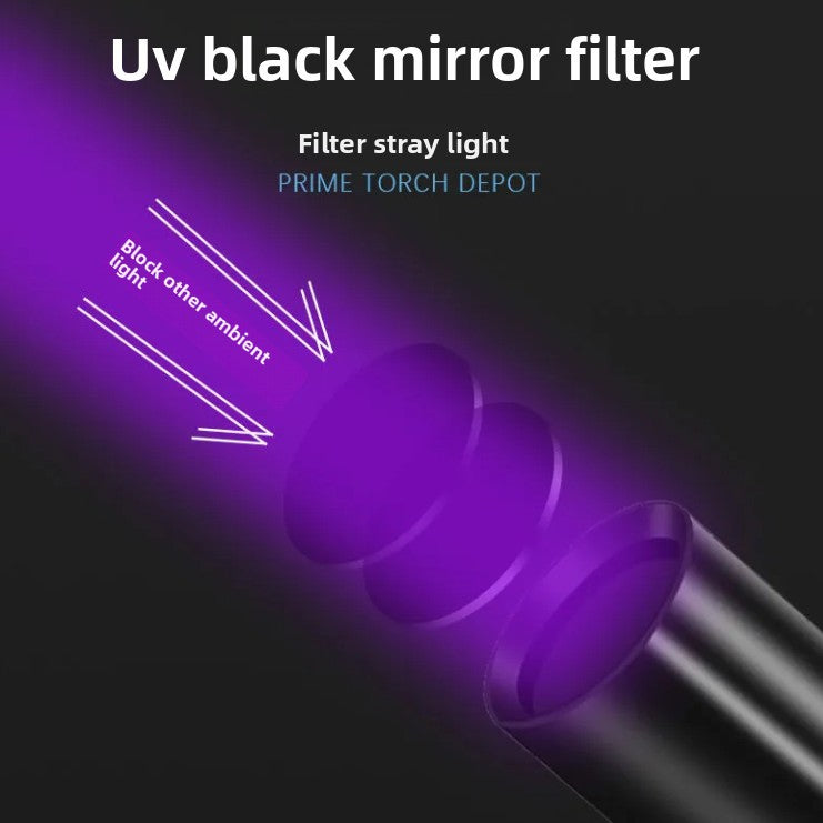 Woods Lamp UV Flashlight Fungus Detector