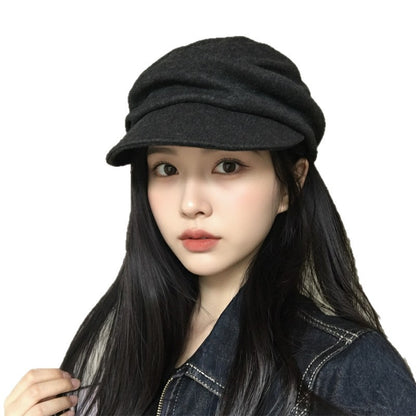 wool beret hat