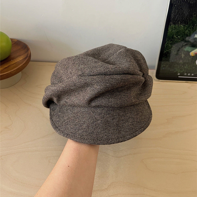 wool beret hat