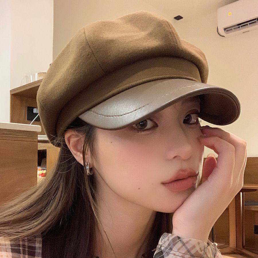 wool beret hat