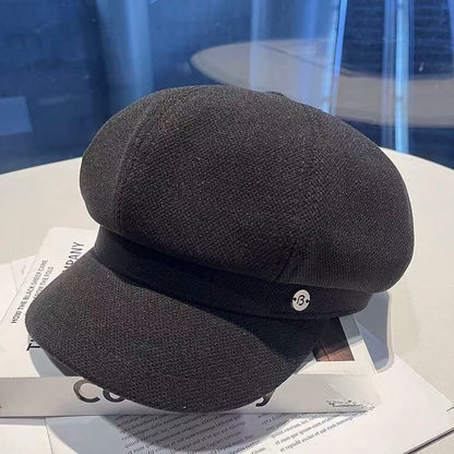 wool beret hat