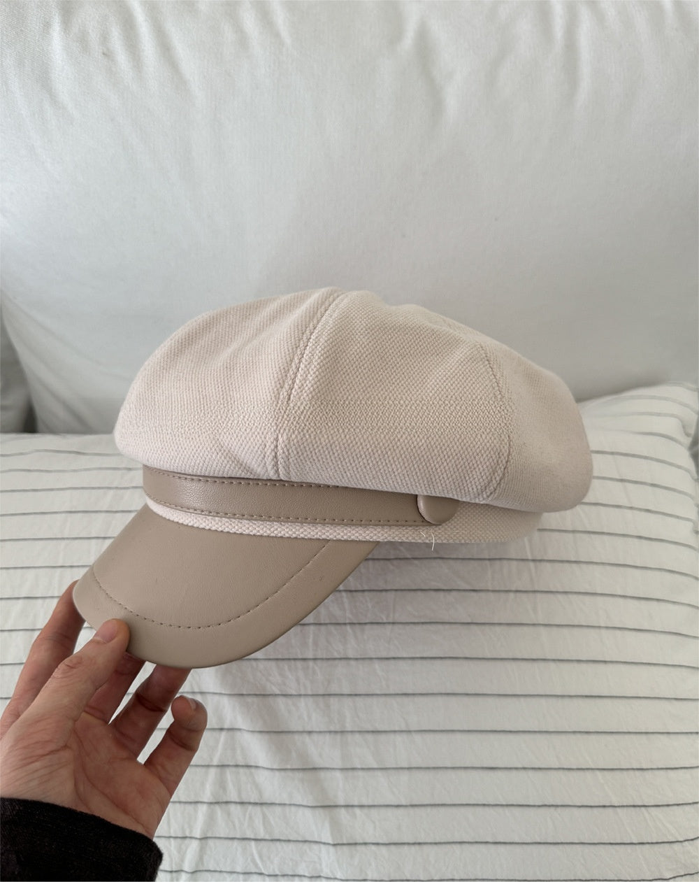 wool beret hat