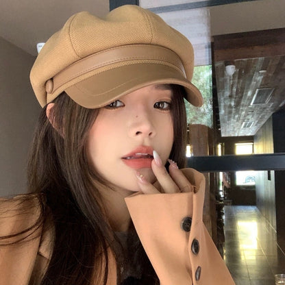 wool beret hat