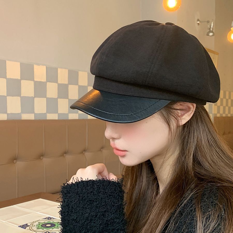 wool beret hat
