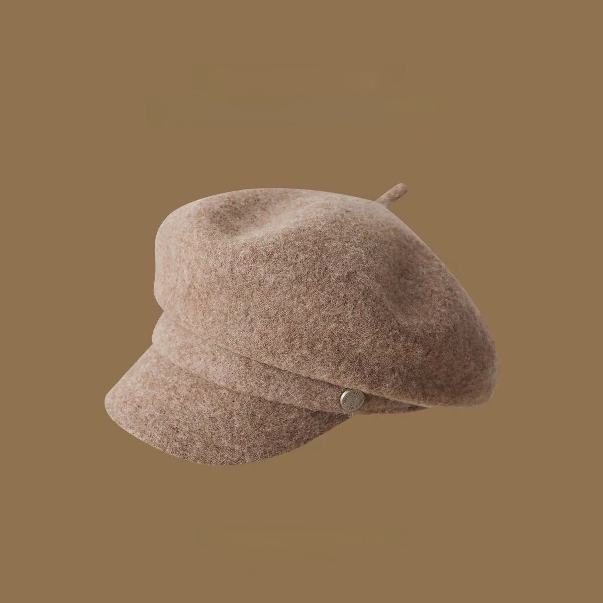 wool beret hat