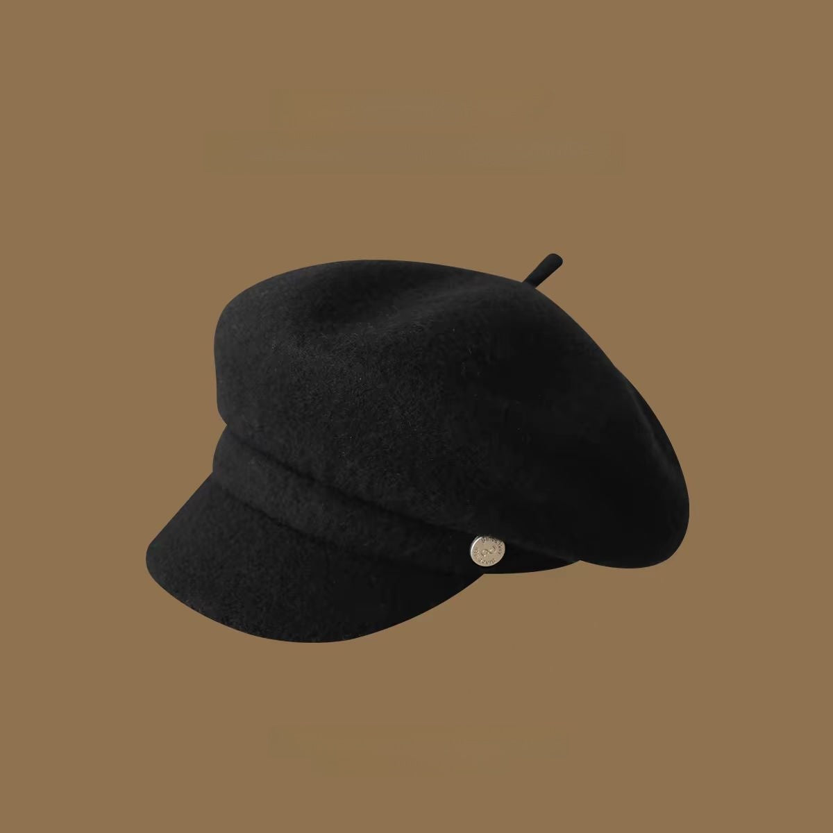 wool beret hat