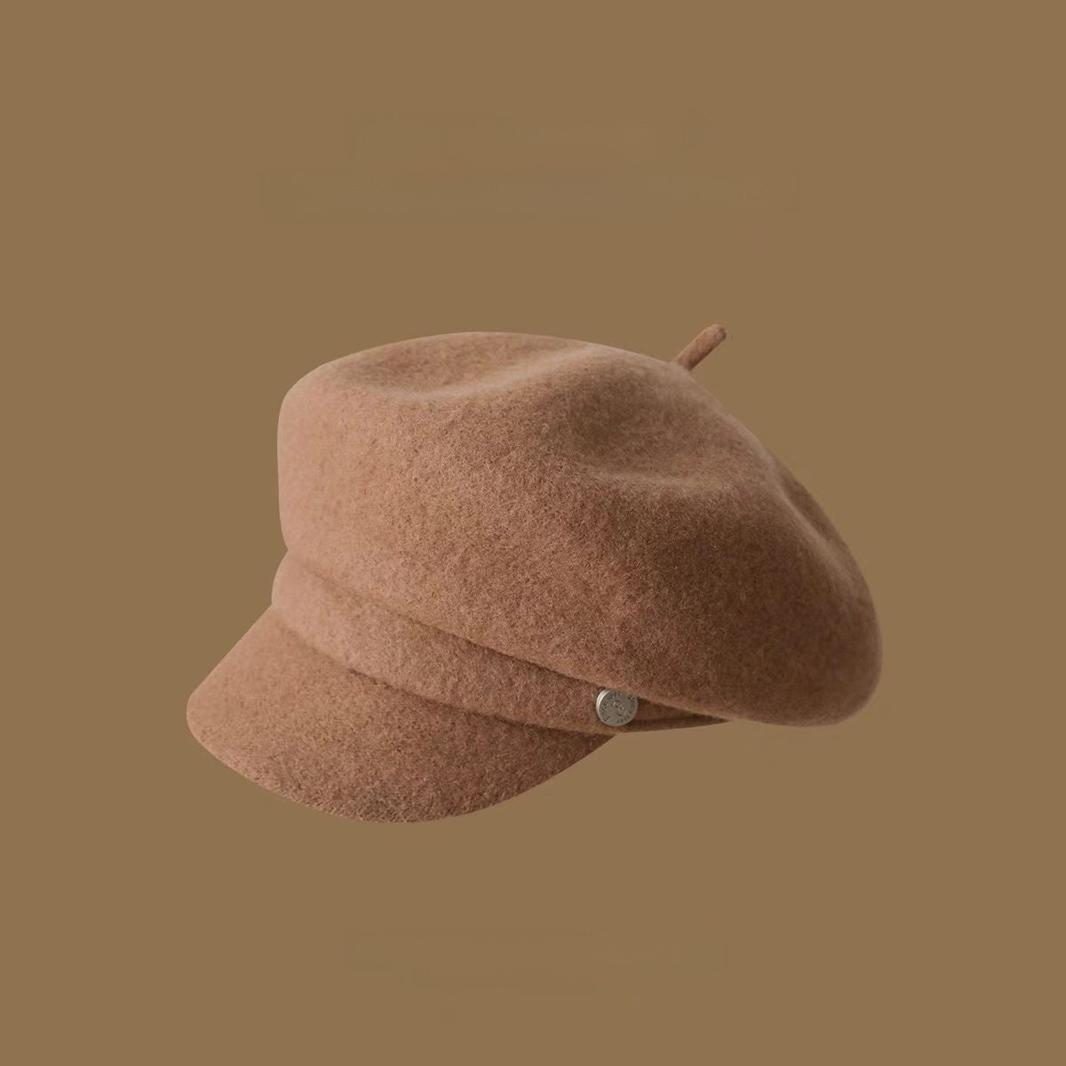 wool beret hat