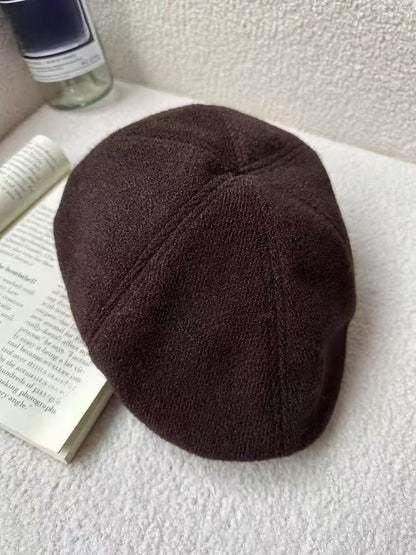wool beret hat