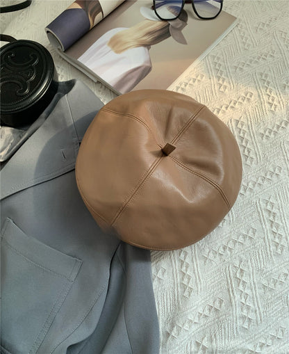 wool beret hat