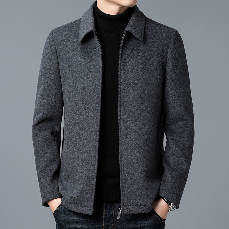 Wool-blend jacket