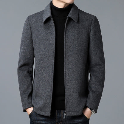 Wool-blend jacket