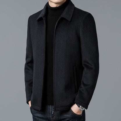 Wool-blend jacket