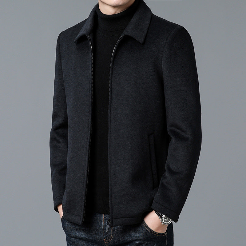 Wool-blend jacket