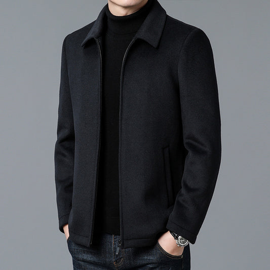 Wool-blend jacket