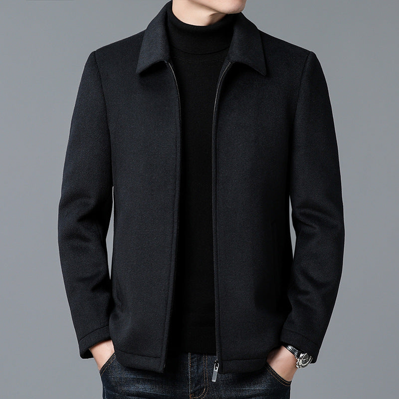 Wool-blend jacket