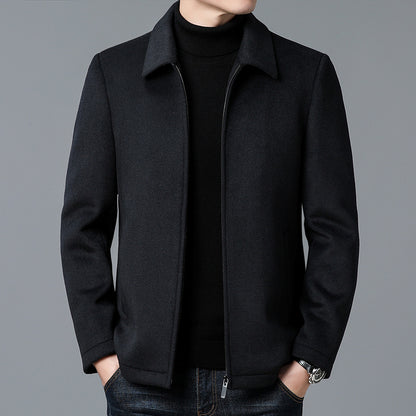 Wool-blend jacket