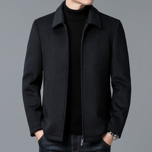 Wool-blend jacket