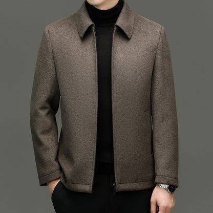 Wool-blend jacket