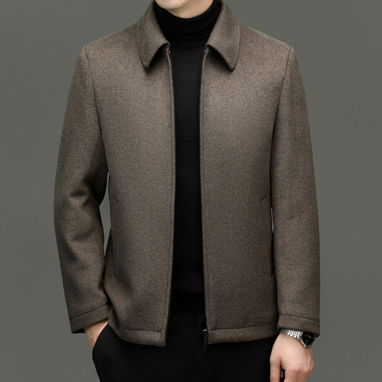 Wool-blend jacket