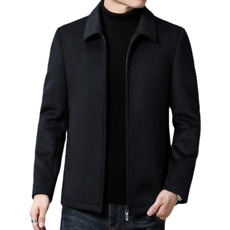 Wool-blend jacket