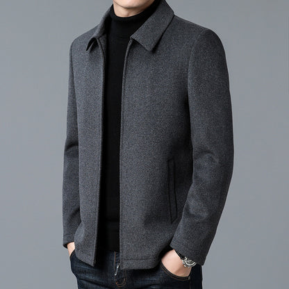 Wool-blend jacket