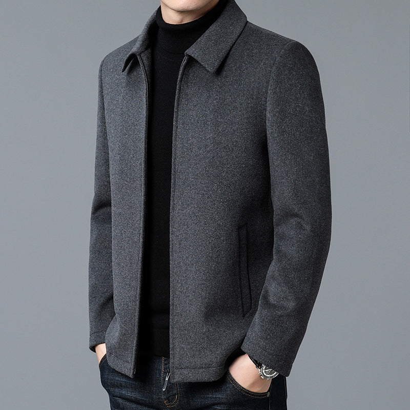 Wool-blend jacket