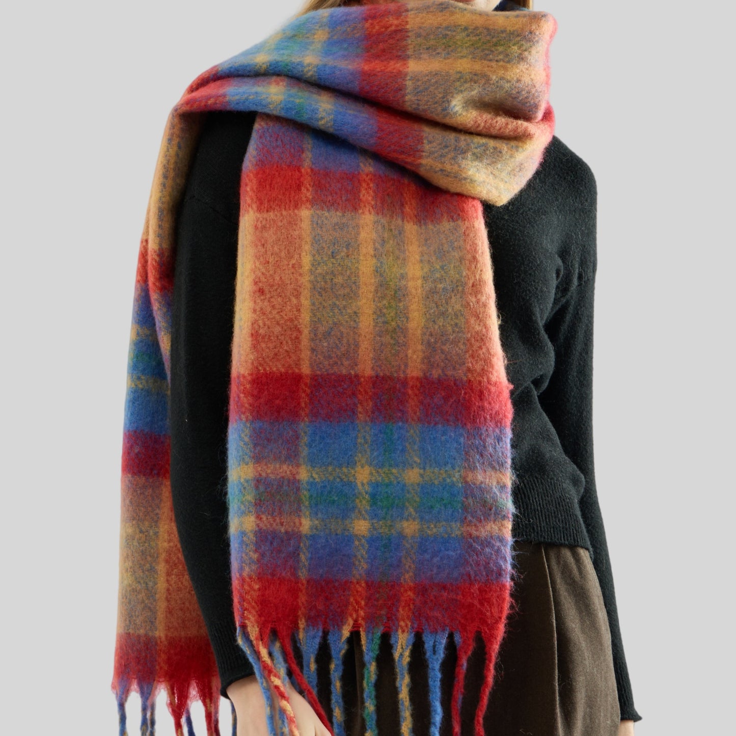 wool blend scarf