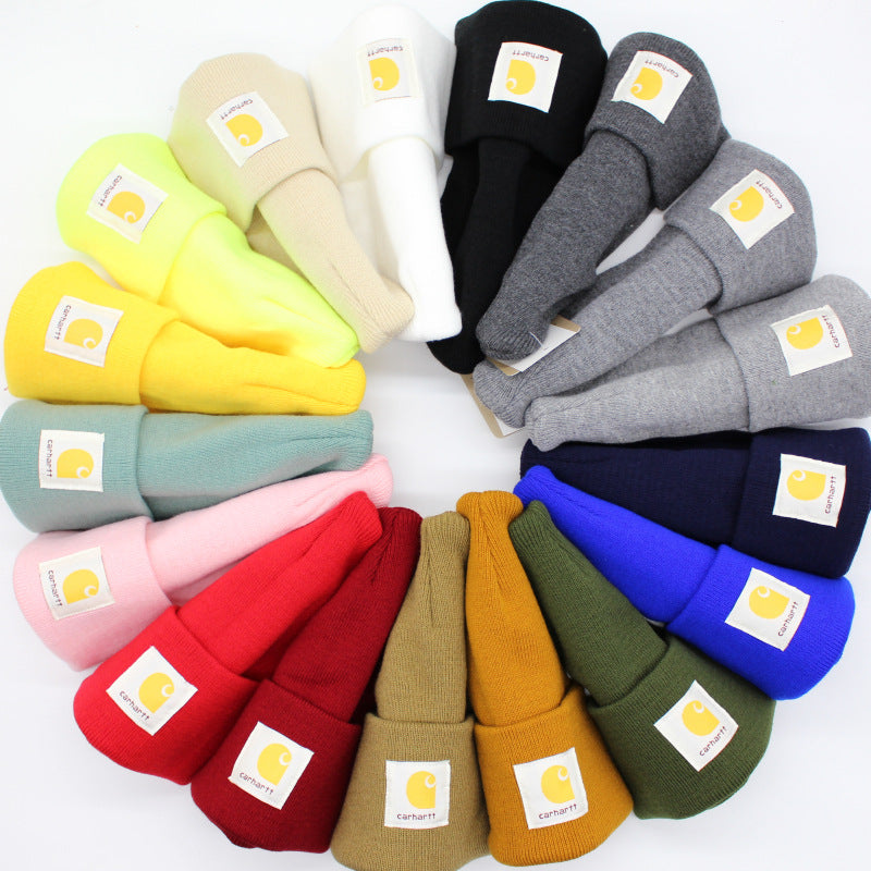 Wool cap cold cap
