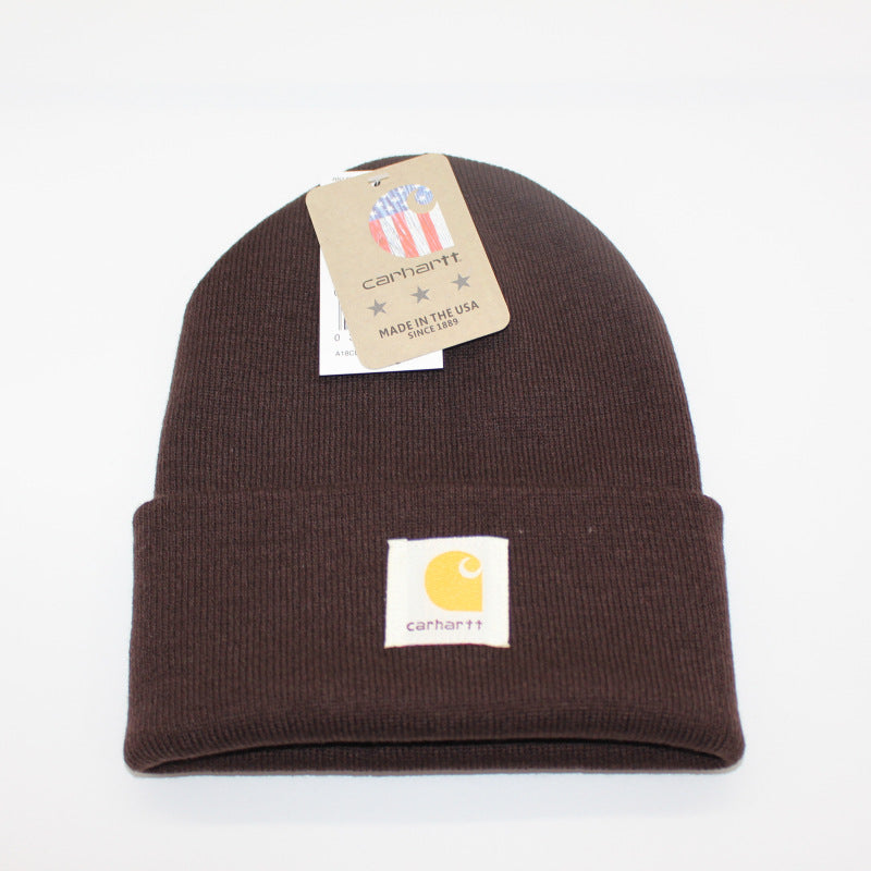 Wool cap cold cap