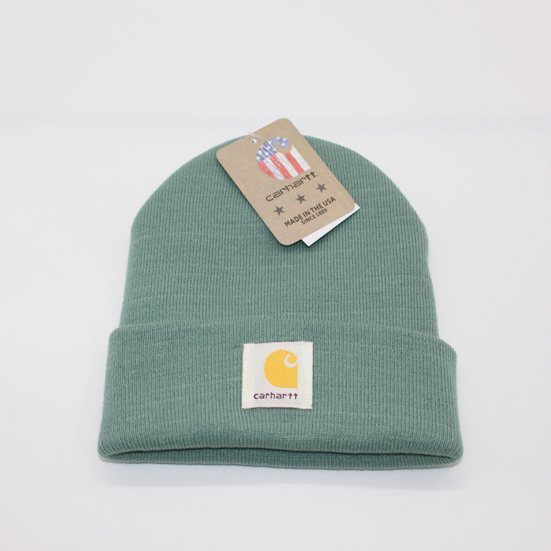 Wool cap cold cap
