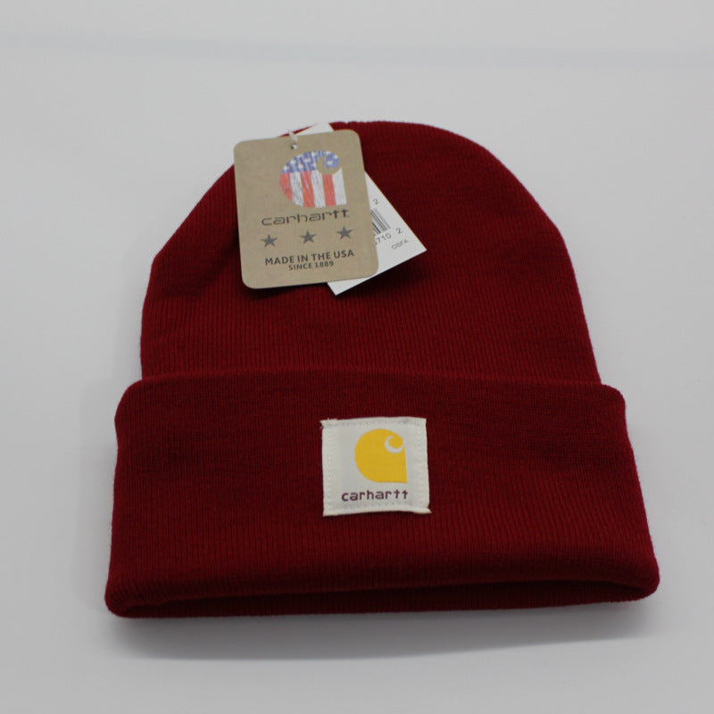 Wool cap cold cap
