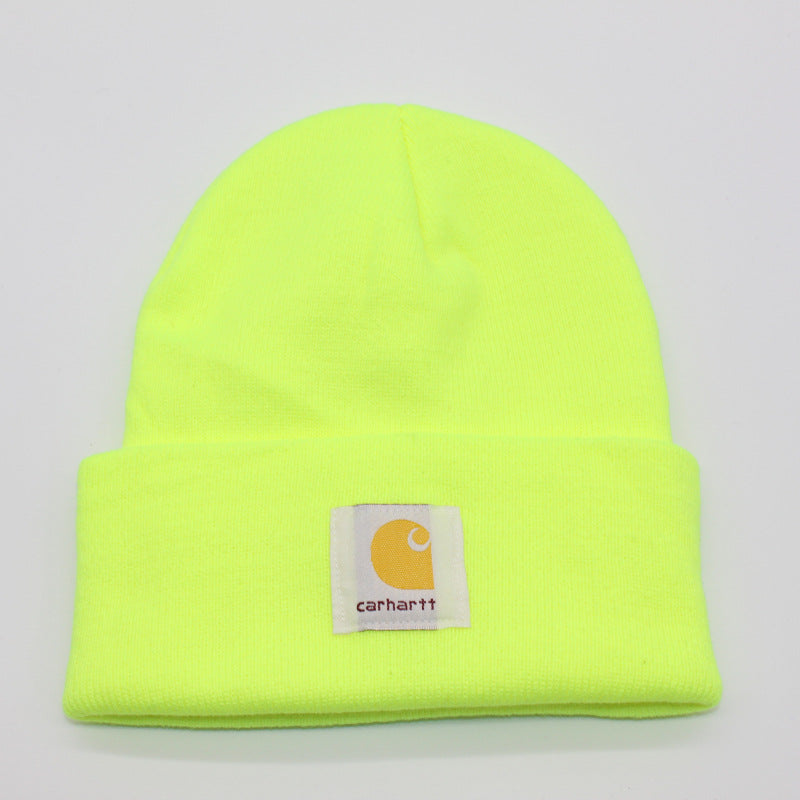 Wool cap cold cap