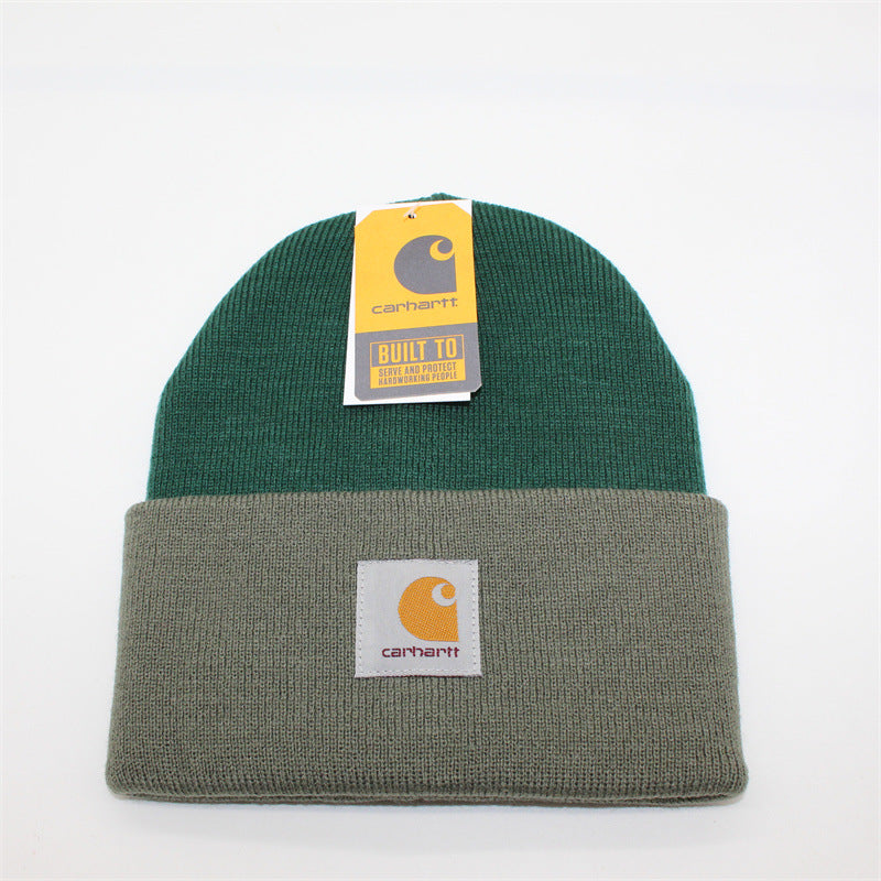 Wool cap cold cap