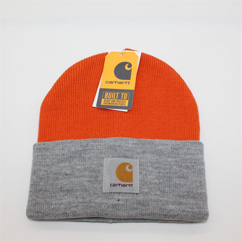 Wool cap cold cap