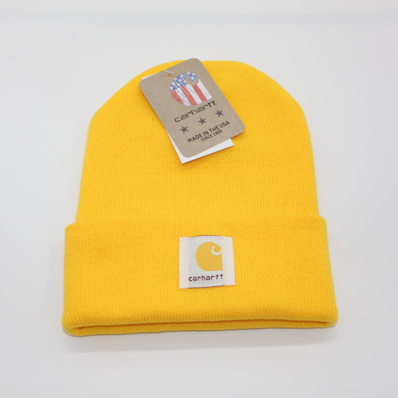 Wool cap cold cap