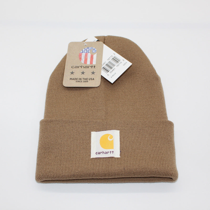Wool cap cold cap