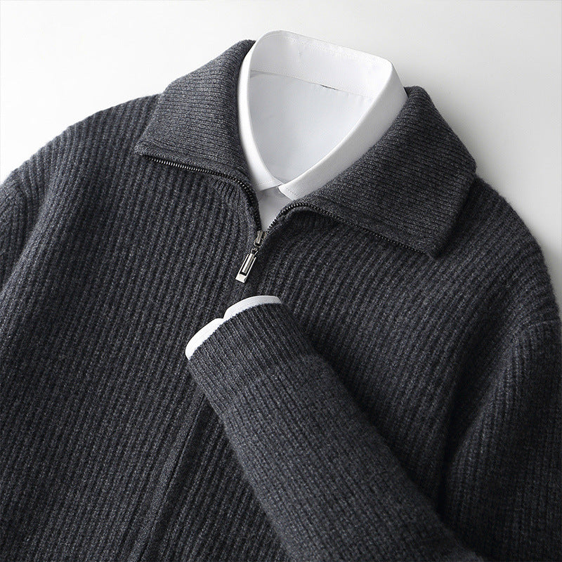 Wool cardigan top
