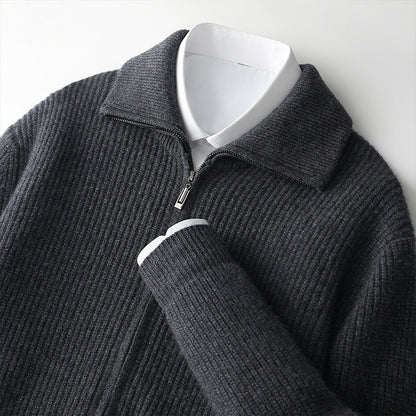 Wool cardigan top