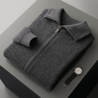Wool cardigan top