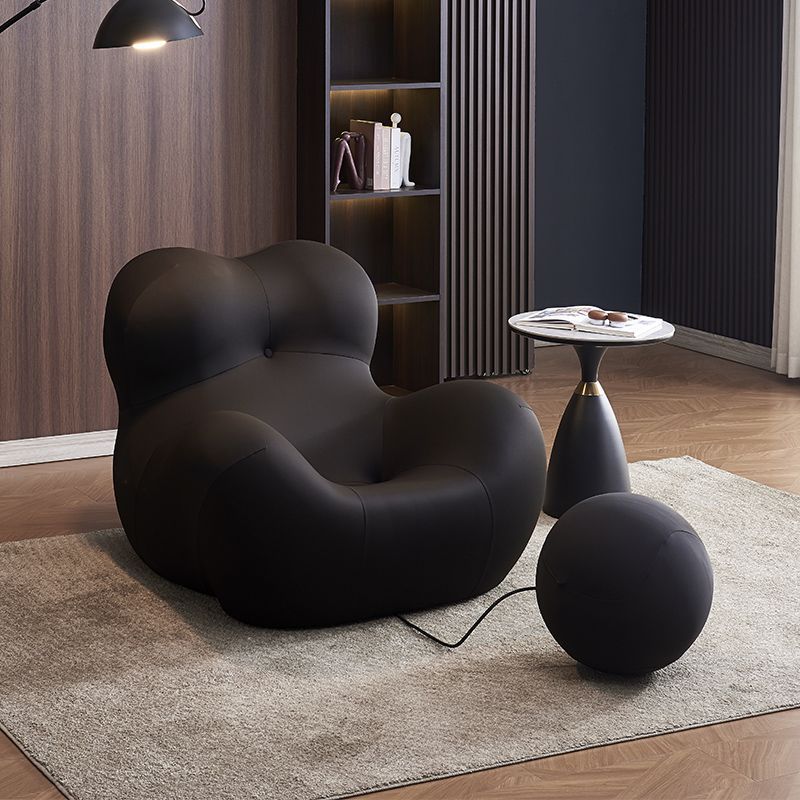 Wool-Curl Mom’s Embrace Lazy Sofa