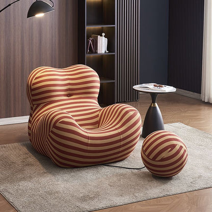 Wool-Curl Mom’s Embrace Lazy Sofa