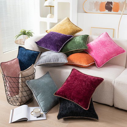 Wool Edge Pillow Cover