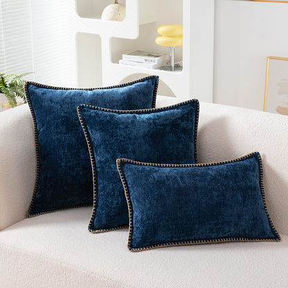 Wool Edge Pillow Cover
