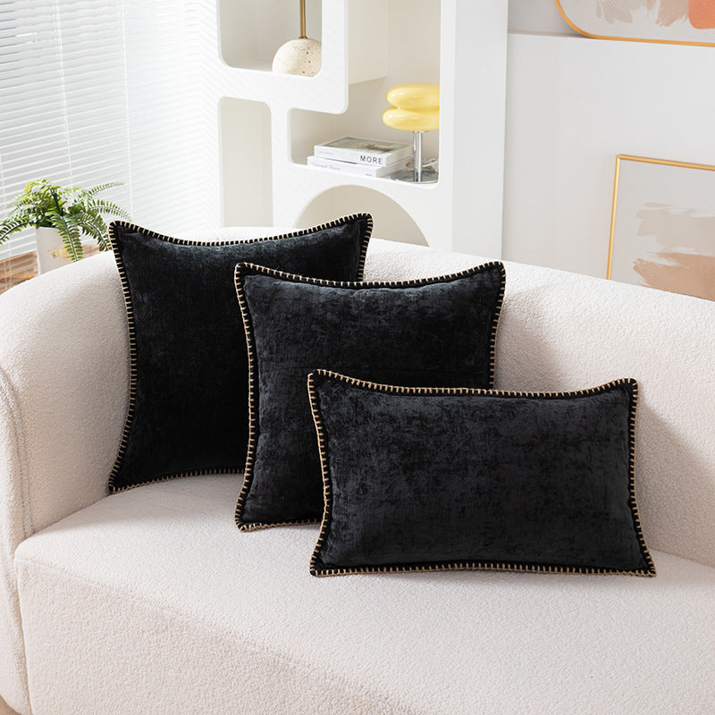 Wool Edge Pillow Cover
