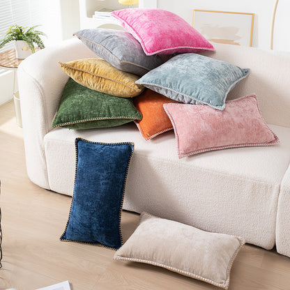 Wool Edge Pillow Cover